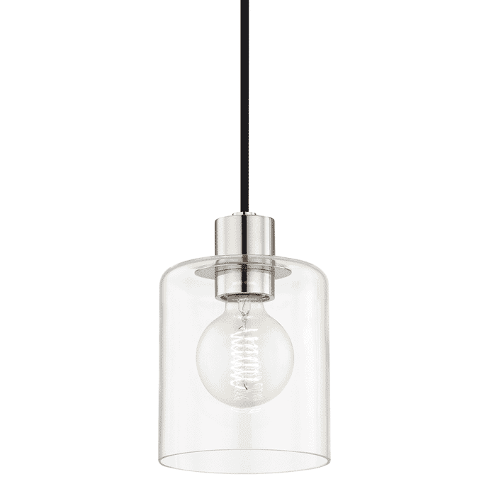 Mitzi Neko 8" Pendant Light in Polished Nickel Mitzi Neko 8" Pendant Light in Polished Nickel