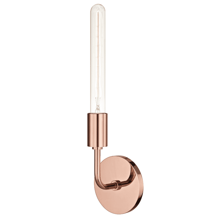 Mitzi Ava 17" Wall Sconce in Polished Copper Mitzi Ava 17" Wall Sconce in Polished Copper
