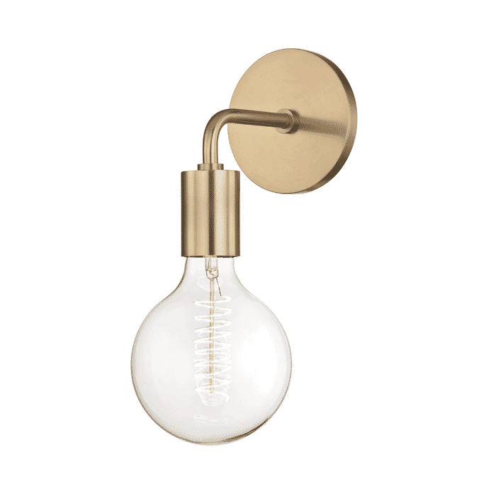 Mitzi Ava 12" Wall Sconce in Aged Brass Mitzi Ava 12" Wall Sconce in Aged Brass