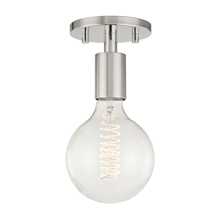 Mitzi Ava Ceiling Light in Polished Nickel Mitzi Ava Ceiling Light in Polished Nickel