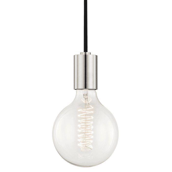 Mitzi Ava 9" Pendant Light in Polished Nickel Mitzi Ava 9" Pendant Light in Polished Nickel