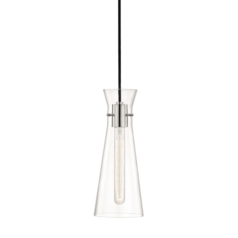 Mitzi Anya 1-Light Pendant in Polished Nickel