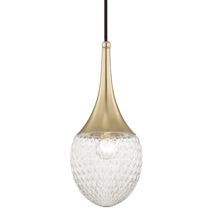 Mitzi Bella 16" Pendant Light in Aged Brass Mitzi Bella 16" Pendant Light in Aged Brass