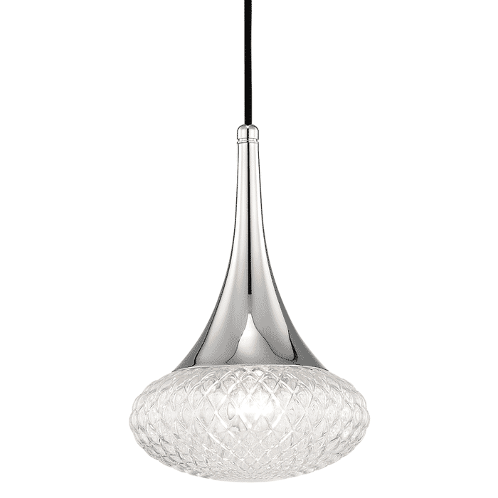 Mitzi Bella 13" Pendant Light in Polished Nickel Mitzi Bella 13" Pendant Light in Polished Nickel