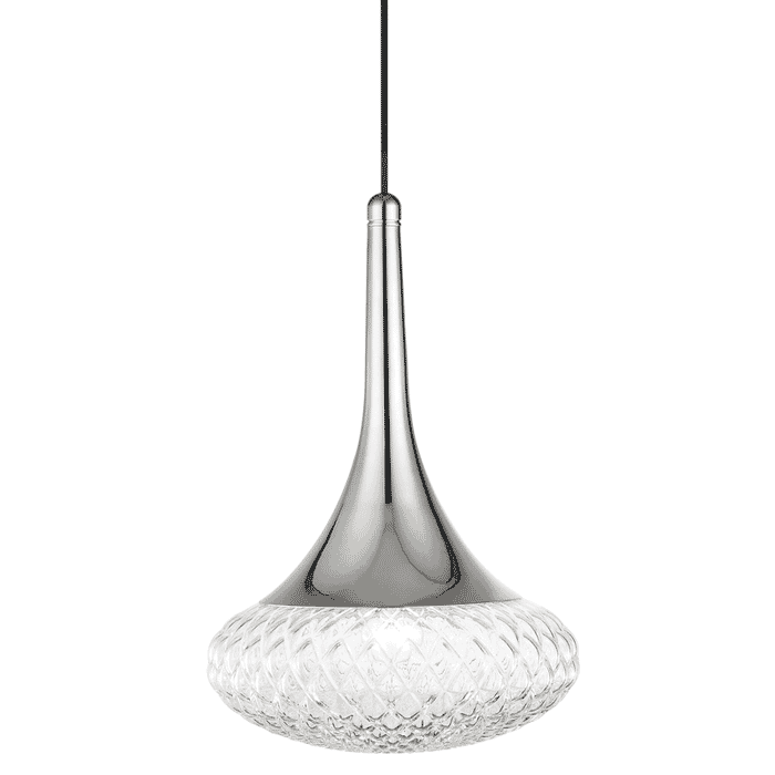 Mitzi Bella 18" Pendant Light in Polished Nickel Mitzi Bella 18" Pendant Light in Polished Nickel