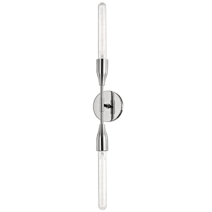 Mitzi Tara 2-Light 30" Wall Sconce in Polished Nickel Mitzi Tara 2-Light 30" Wall Sconce in Polished Nickel