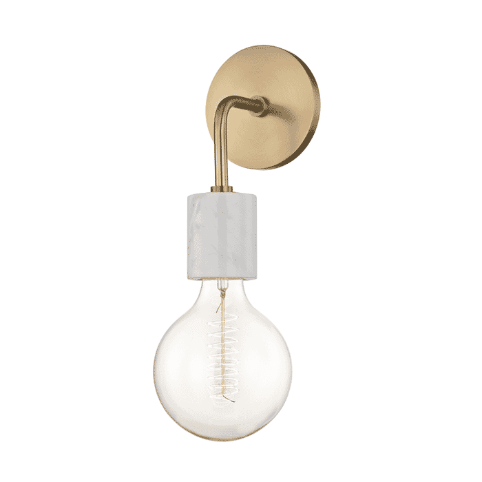 Mitzi Asime 15" Wall Sconce in Aged Brass Mitzi Asime 15" Wall Sconce in Aged Brass