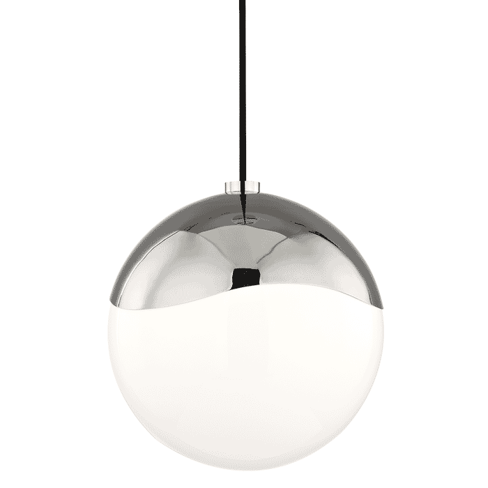 Mitzi Ella 11" Pendant Light in Polished Nickel Mitzi Ella 11" Pendant Light in Polished Nickel
