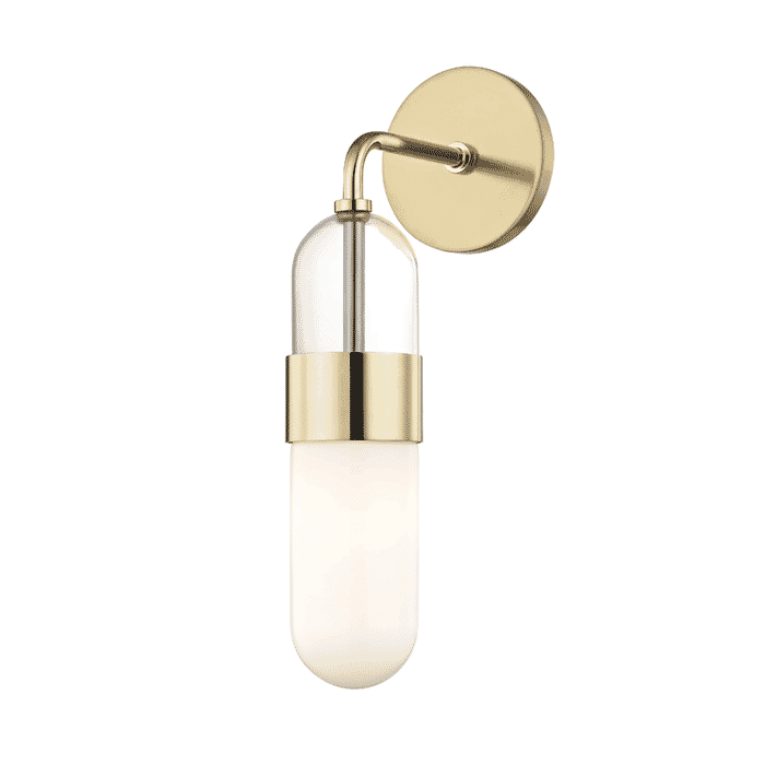 Mitzi Emilia 15" Wall Sconce in Polished Bronze Mitzi Emilia 15" Wall Sconce in Polished Bronze