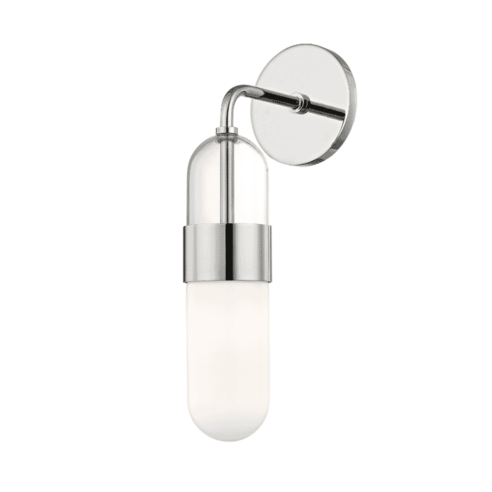 Mitzi Emilia 15" Wall Sconce in Polished Nickel Mitzi Emilia 15" Wall Sconce in Polished Nickel