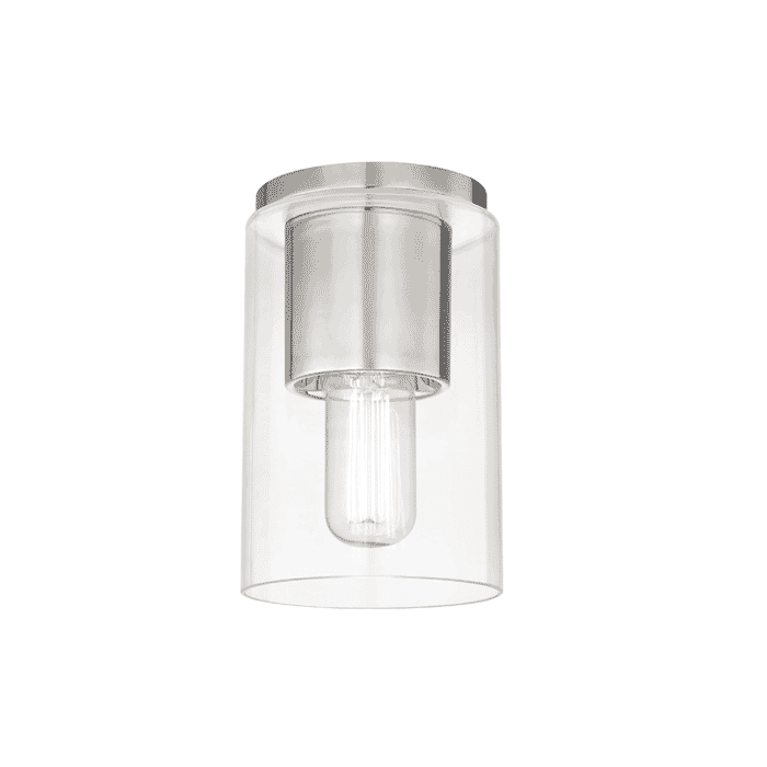 Mitzi Lula Ceiling Light in Polished Nickel Mitzi Lula Ceiling Light in Polished Nickel