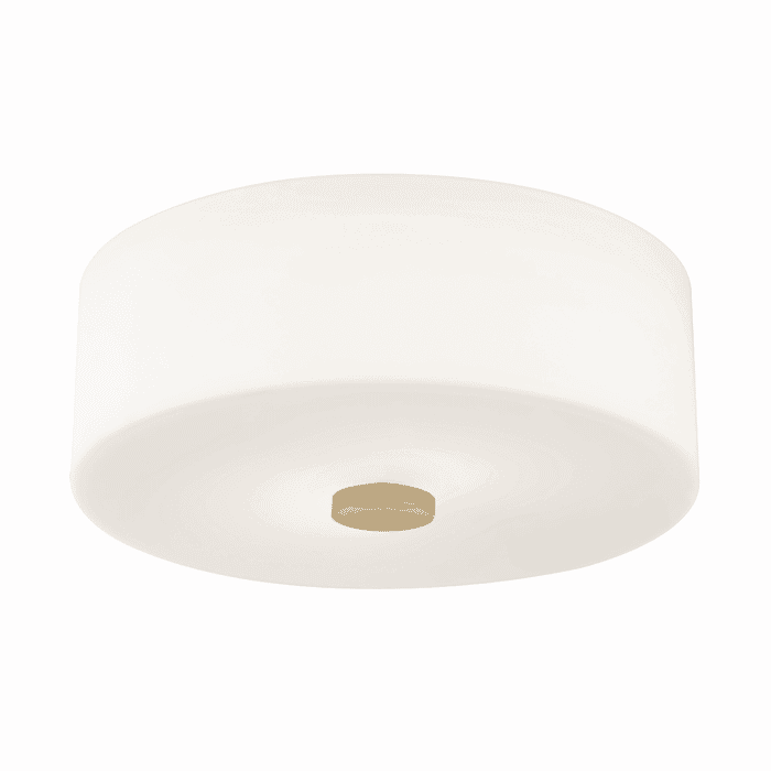 Mitzi Sophie Round Ceiling Light in Aged Brass Mitzi Sophie Round Ceiling Light in Aged Brass
