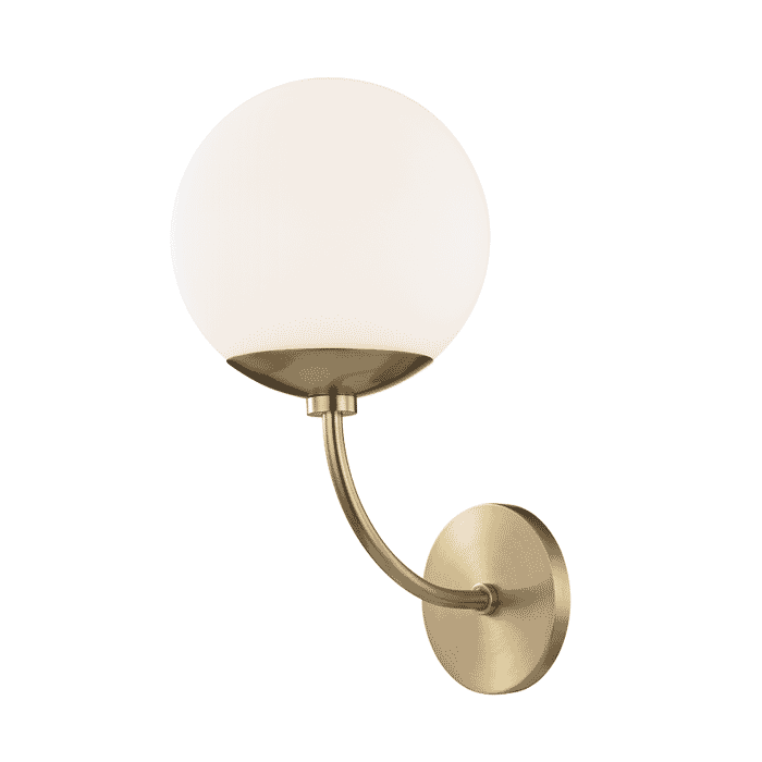Mitzi Carrie 15" Wall Sconce in Aged Brass Mitzi Carrie 15" Wall Sconce in Aged Brass