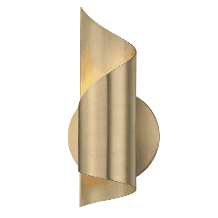 Mitzi Evie 10" Wall Sconce in Aged Brass Mitzi Evie 10" Wall Sconce in Aged Brass