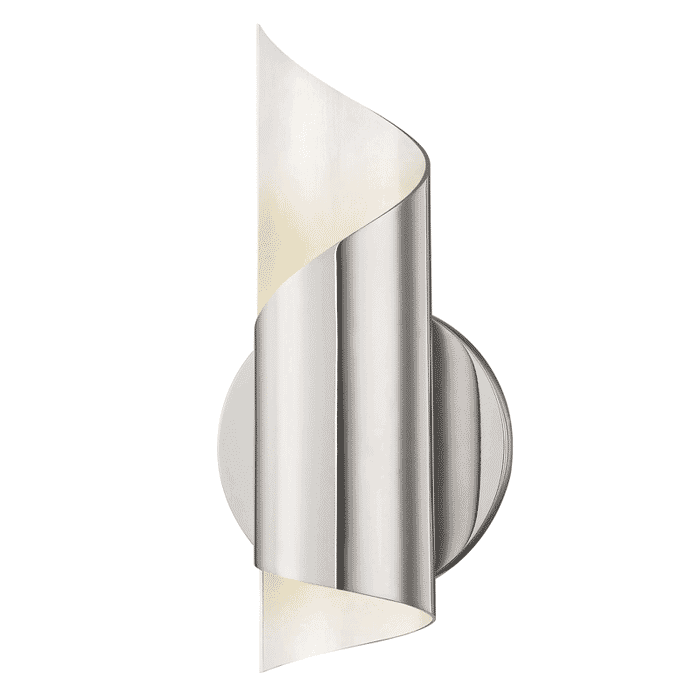 Mitzi Evie 10" Wall Sconce in Polished Nickel Mitzi Evie 10" Wall Sconce in Polished Nickel