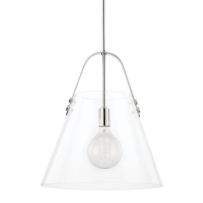 Mitzi Karin Pendant Light in Polished Nickel Mitzi Karin Pendant Light in Polished Nickel
