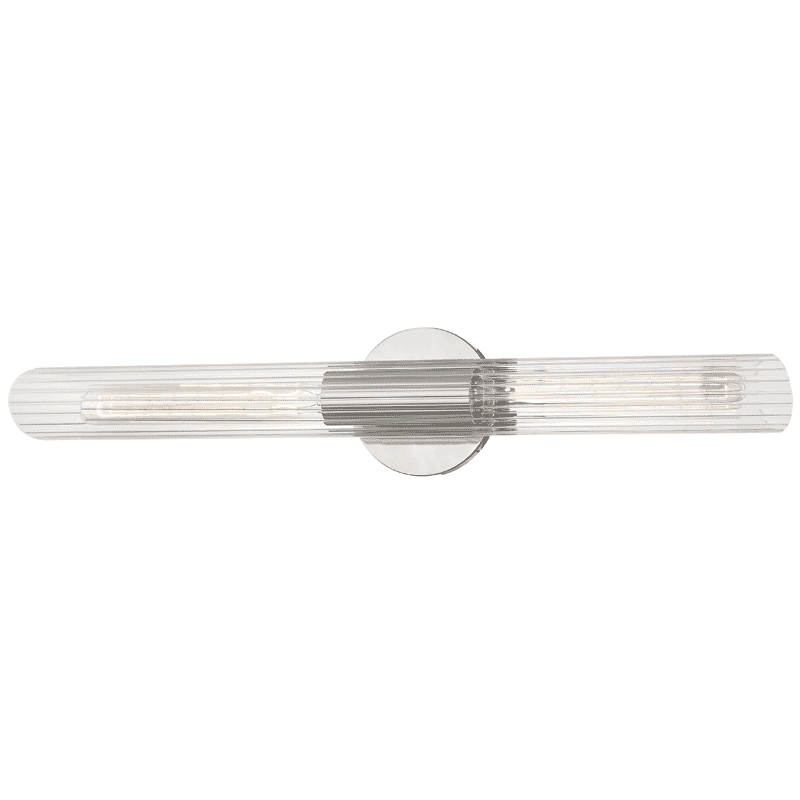 Mitzi Cecily 2-Light 25" Wall Sconce in Polished Nickel