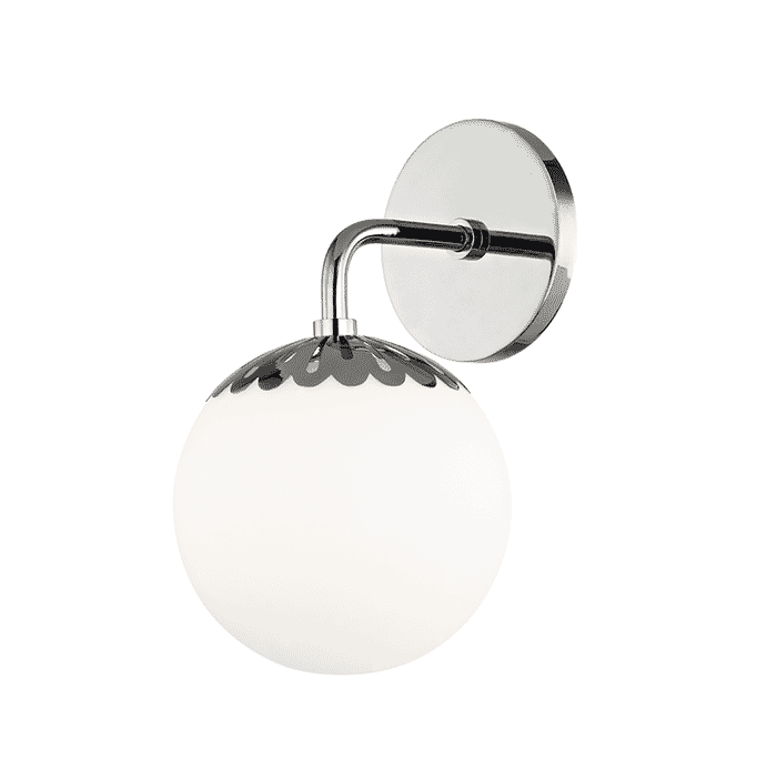 Mitzi Paige 6" Bathroom Vanity Light in Polished Nickel Mitzi Paige 6" Bathroom Vanity Light in Polished Nickel