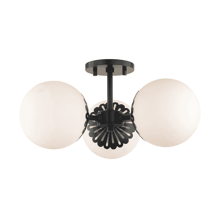 Mitzi Paige 3-Light Ceiling Light in Old Bronze Mitzi Paige 3-Light Ceiling Light in Old Bronze