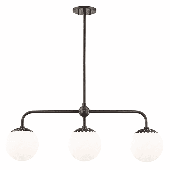 Mitzi Paige 3-Light 37" Kitchen Island Light in Old Bronze Mitzi Paige 3-Light 37" Kitchen Island Light in Old Bronze