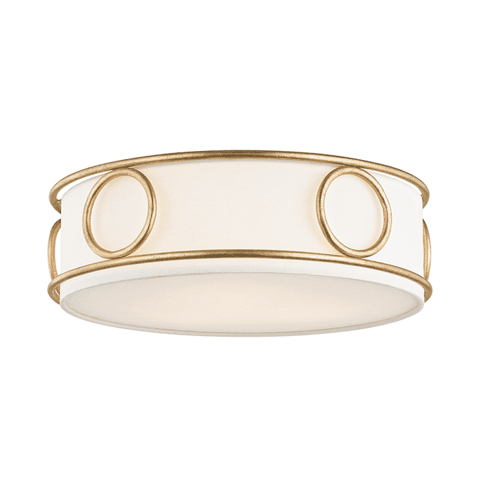 Mitzi Jade 3-Light 16" Ceiling Light in Gold Leaf Mitzi Jade 3-Light 16" Ceiling Light in Gold Leaf