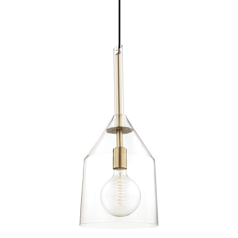 Mitzi Sloan 1-Light Large Pendant in Aged Brass -  H252701L-AGB