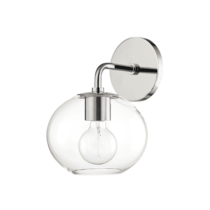 Mitzi Margot Wall Sconce in Polished Nickel Mitzi Margot Wall Sconce in Polished Nickel