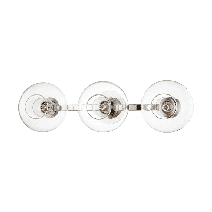 Mitzi Margot Wall Sconce in Polished Nickel Mitzi Margot Wall Sconce in Polished Nickel