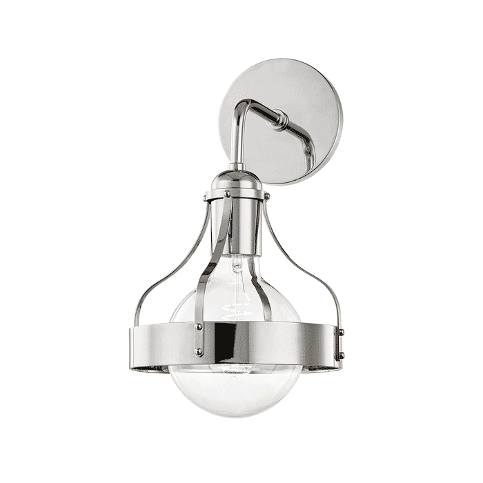 Mitzi Violet Wall Sconce in Polished Nickel Mitzi Violet Wall Sconce in Polished Nickel