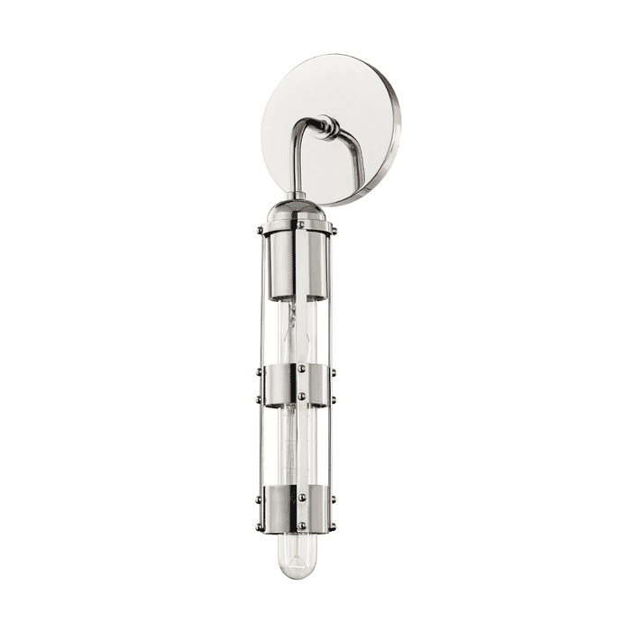 Mitzi Violet Wall Sconce in Polished Nickel Mitzi Violet Wall Sconce in Polished Nickel