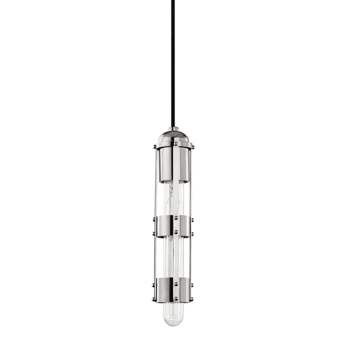 Mitzi Violet Pendant Light in Polished Nickel Mitzi Violet Pendant Light in Polished Nickel