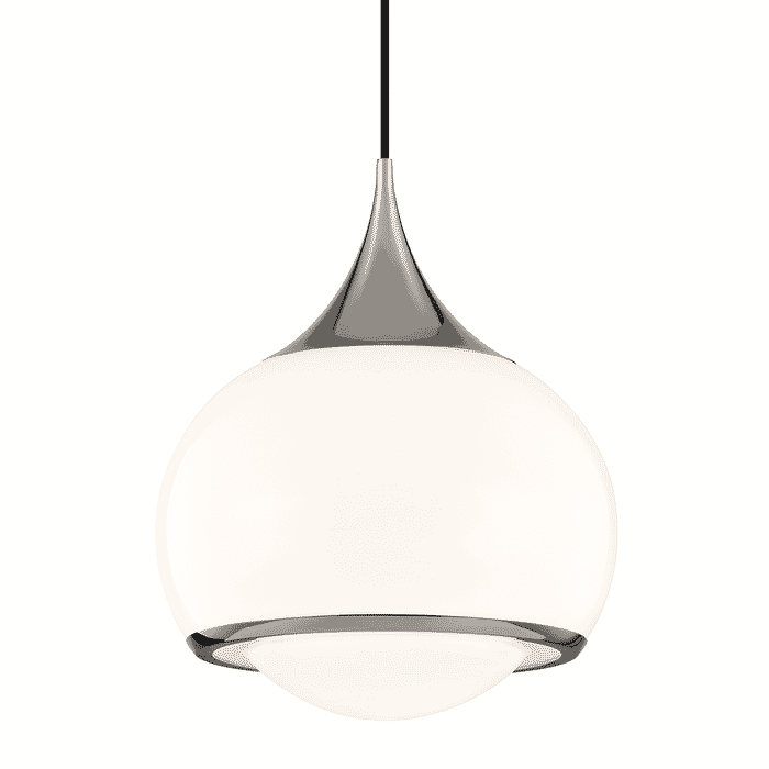 Mitzi Reese Pendant Light in Polished Nickel Mitzi Reese Pendant Light in Polished Nickel