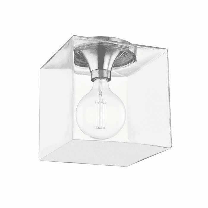 Mitzi Grace Ceiling Light in Polished Nickel Mitzi Grace Ceiling Light in Polished Nickel