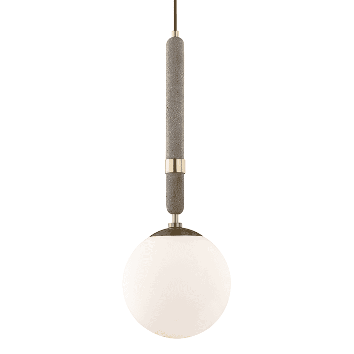 Mitzi Brielle Pendant Light in Aged Brass Mitzi Brielle Pendant Light in Aged Brass