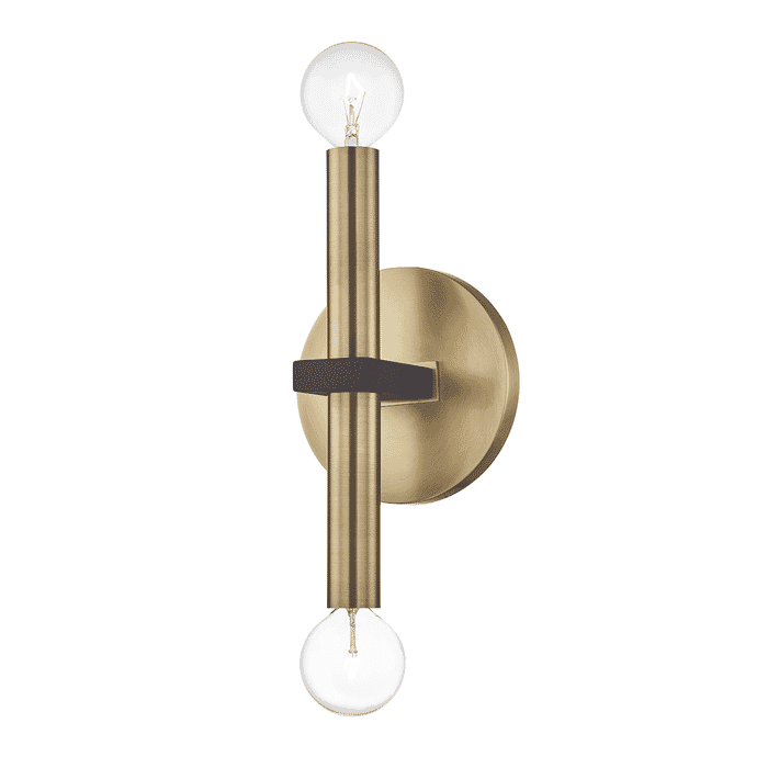 Mitzi Colette Wall Sconce in Aged Brass Mitzi Colette Wall Sconce in Aged Brass