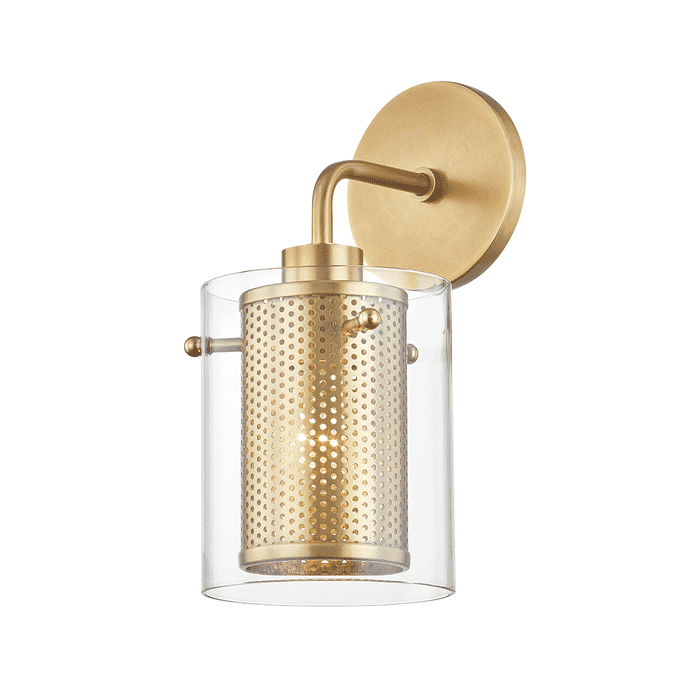 Mitzi Elanor Wall Sconce in Aged Brass Mitzi Elanor Wall Sconce in Aged Brass