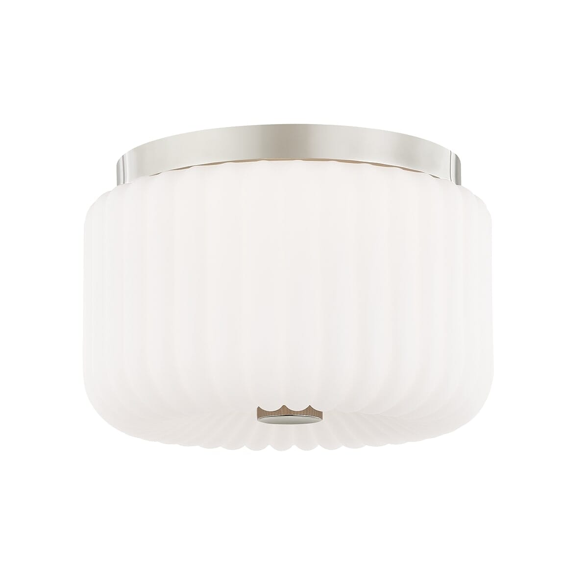 Mitzi Lydia 2-Light Ceiling Light in Polished Nickel