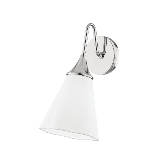 Mitzi Mara Wall Sconce in Polished Nickel Mitzi Mara Wall Sconce in Polished Nickel