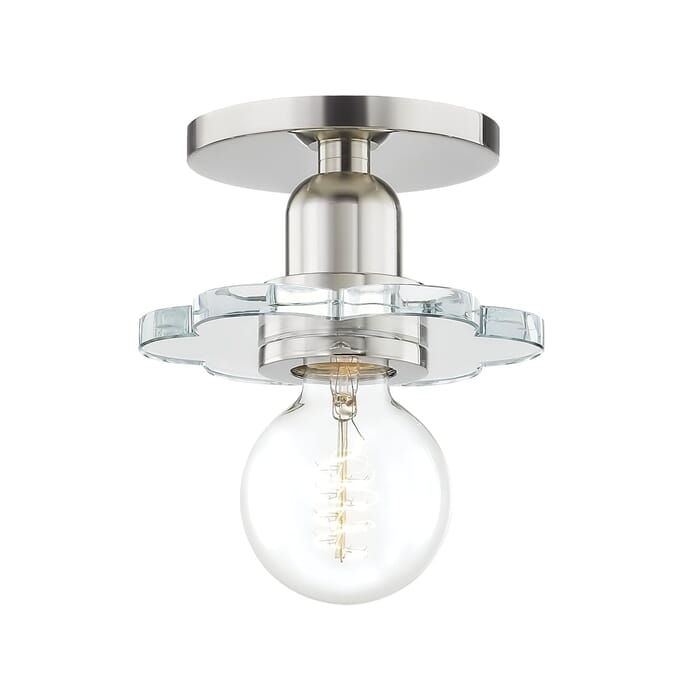 Mitzi Alexa 6" Wall Sconce in Polished Nickel Mitzi Alexa 6" Wall Sconce in Polished Nickel