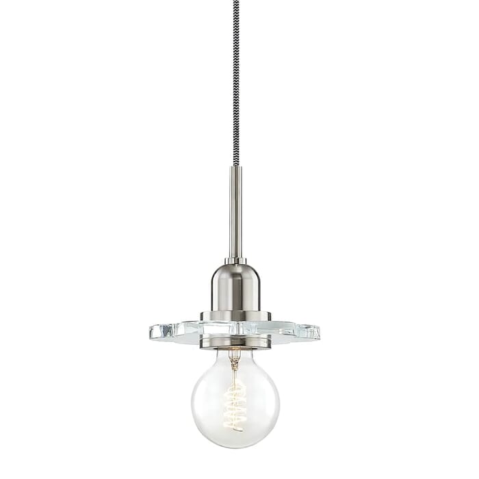 Mitzi Alexa 10" Pendant Light in Polished Nickel Mitzi Alexa 10" Pendant Light in Polished Nickel