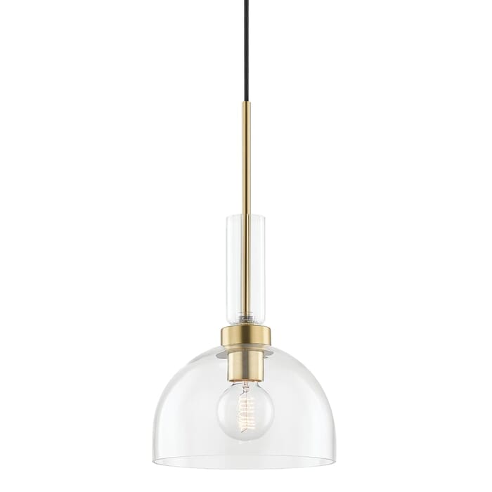 Mitzi Tabitha Pendant Light in Aged Brass Mitzi Tabitha Pendant Light in Aged Brass