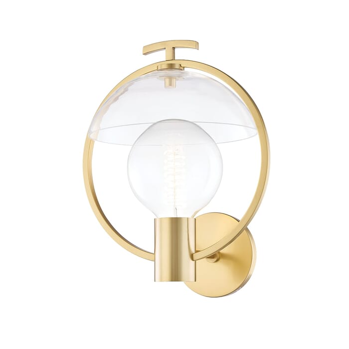 Mitzi Ringo Wall Sconce in Aged Brass Mitzi Ringo Wall Sconce in Aged Brass