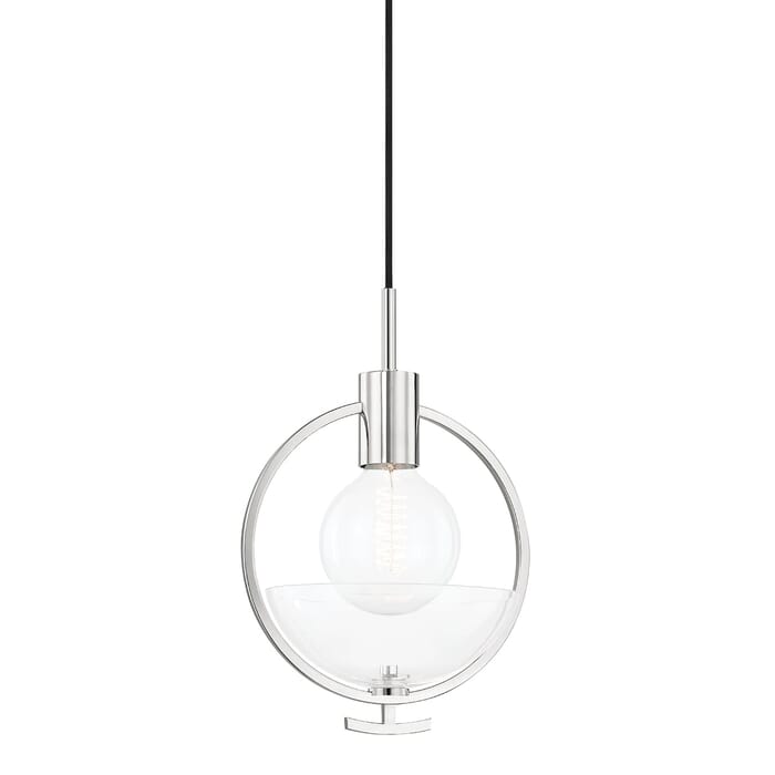 Mitzi Ringo Pendant Light in Polished Nickel Mitzi Ringo Pendant Light in Polished Nickel