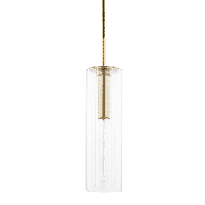 Mitzi Belinda Pendant Light in Aged Brass Mitzi Belinda Pendant Light in Aged Brass