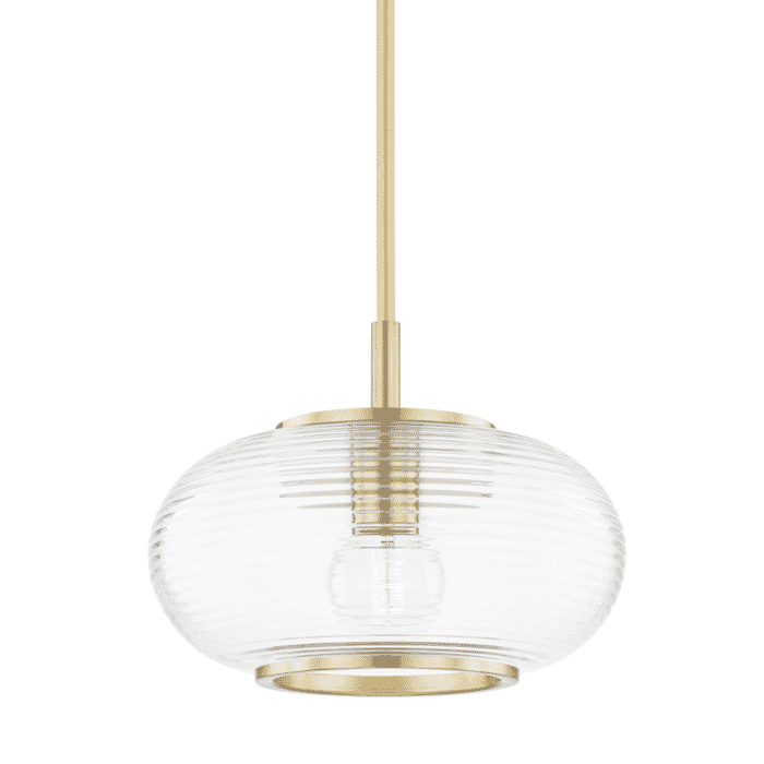 Mitzi Maggie Pendant Light in Aged Brass Mitzi Maggie Pendant Light in Aged Brass