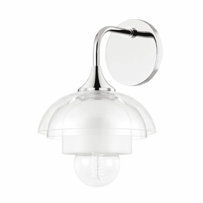 Mitzi Ruby Wall Sconce in Polished Nickel Mitzi Ruby Wall Sconce in Polished Nickel