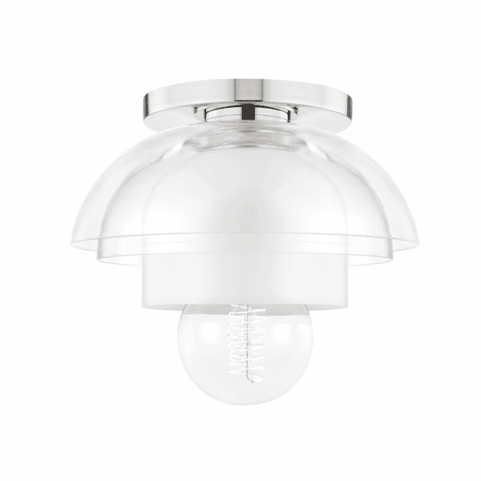 Mitzi Ruby Ceiling Light in Polished Nickel Mitzi Ruby Ceiling Light in Polished Nickel