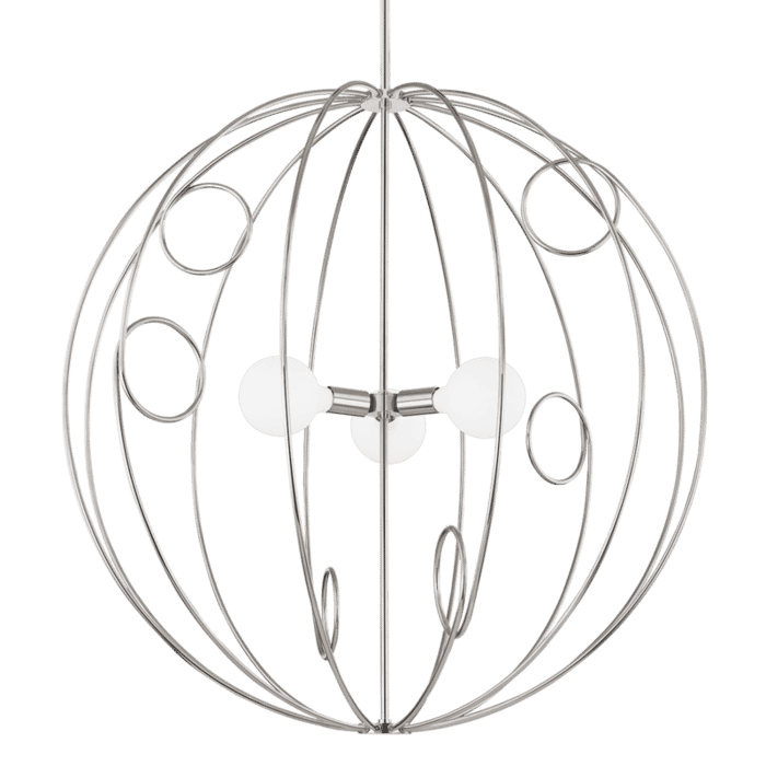 Mitzi Alanis Pendant Light in Polished Nickel Mitzi Alanis Pendant Light in Polished Nickel