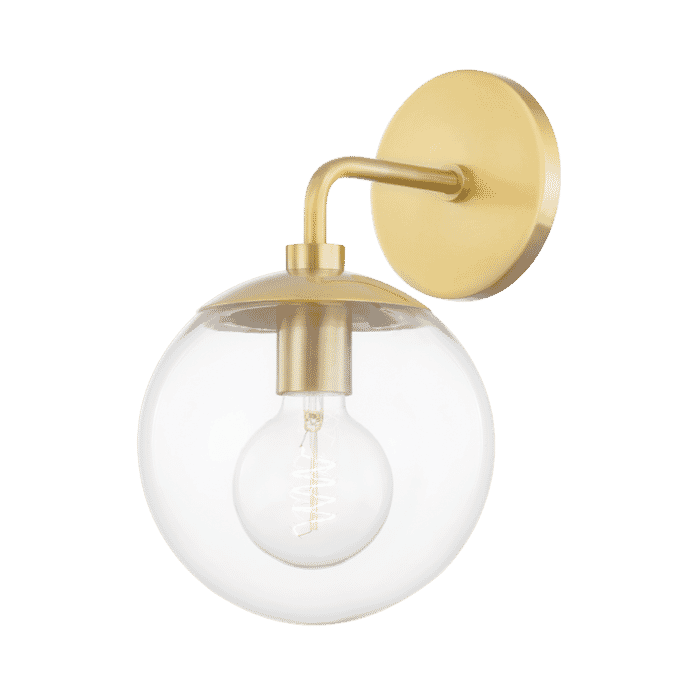 Mitzi Meadow Wall Sconce in Aged Brass Mitzi Meadow Wall Sconce in Aged Brass