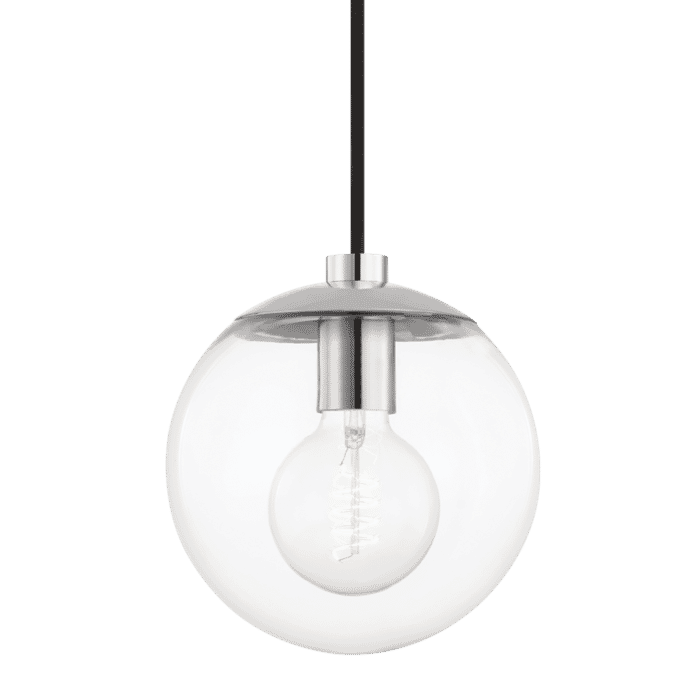Mitzi Meadow Pendant Light in Polished Nickel Mitzi Meadow Pendant Light in Polished Nickel